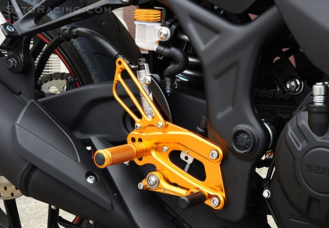 Sato Racing Standard Rearsets - Yamaha YZF-R3 (2015-2023)
