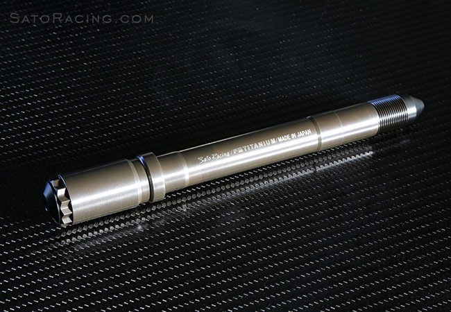 Sato Racing Titanium Axle Shaft | Ducati Panigale 1199 / 1299 / V4 / Streetfighter V4
