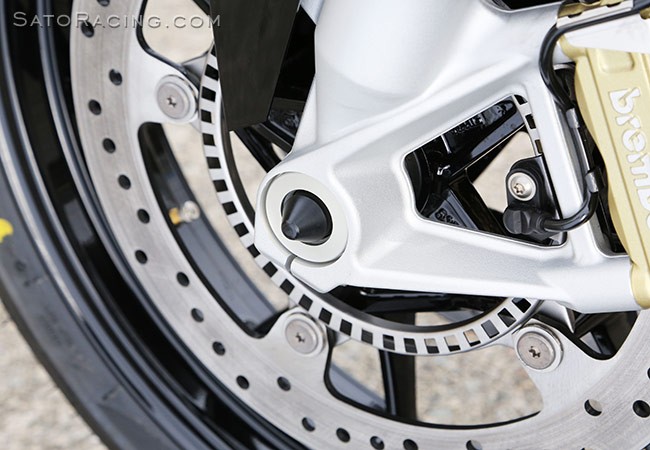 Sato Racing Titanium Axle Shaft | Ducati Panigale 1199 / 1299 / V4 / Streetfighter V4