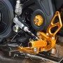 Sato Racing Rearsets Ducati Diavel 1260 (2020+) - STANDARD shifter