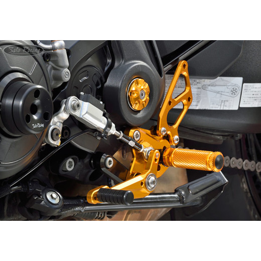 Sato Racing Rearsets Ducati Diavel 1260 (2020+) - STANDARD shifter