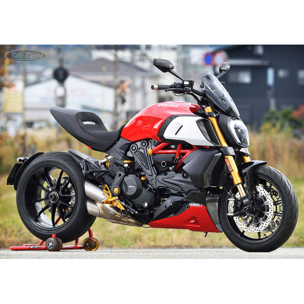 Sato Racing Rearsets Ducati Diavel 1260 (2020+) - STANDARD shifter