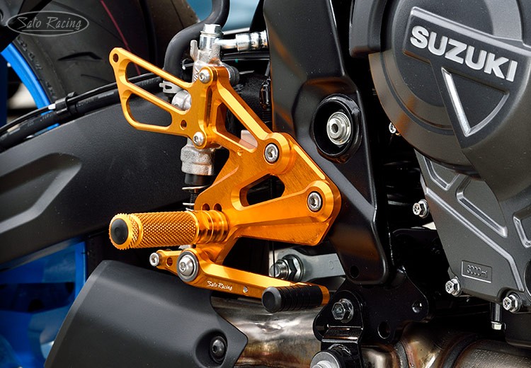 Sato Racing Adjustable Rearsets |  GP + Standard Shift | Suzuki GSX8-R / S  (2023-2024)