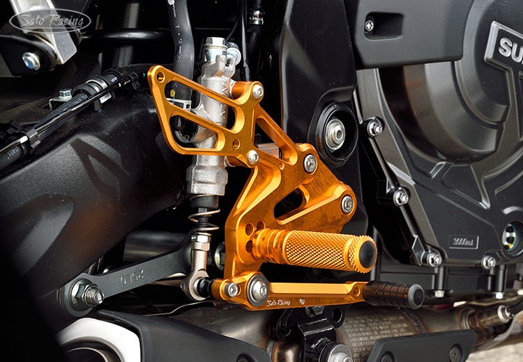 Sato Racing Adjustable Rearsets |  GP + Standard Shift | Suzuki GSX8-R / S  (2023-2024)