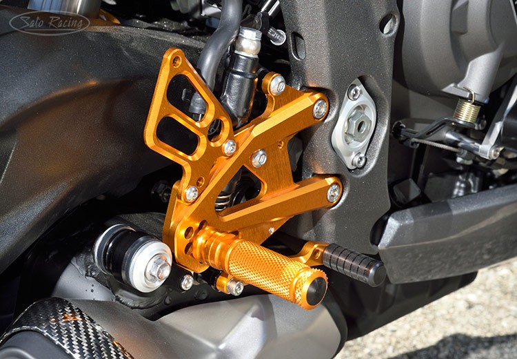 Sato Racing Rearsets | OEM Quickshifter Compatible | Triumph Street Triple 765 / RS (2020-2021)