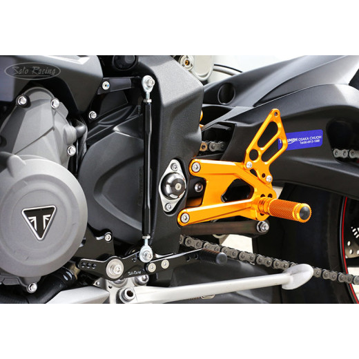Sato Racing Rearsets Standard Shift Linkage |  Triumph Street Triple 765 / RS (2020-2021)