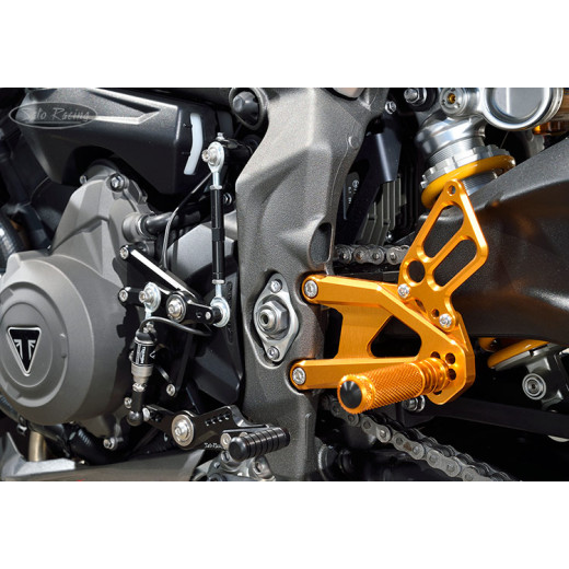 Sato Racing Rearsets Standard Shift Linkage |  Triumph Street Triple 765 / RS (2020-2021)
