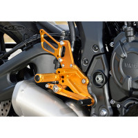 Sato Racing Rearsets (OEM Quickshift Compatible) | Yamaha R7 (2022-2023)