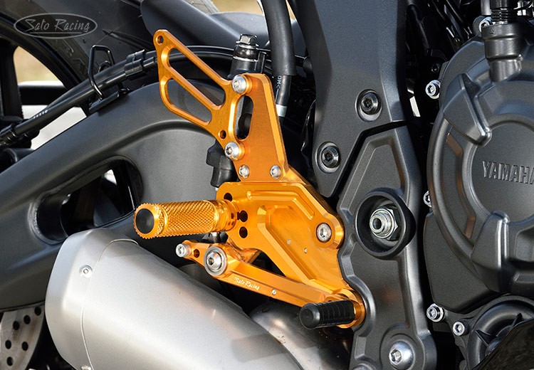 Sato Racing Rearsets (OEM Quickshift Compatible) | Yamaha R7 (2022-2023)