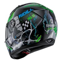 SHARK RIDILL DRIFT-R Helmet - Black / Green / Blue