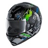 SHARK RIDILL DRIFT-R Helmet - Black / Green / Blue SHARK RIDILL DRIFT-R Helmet - Black / Green / Blue