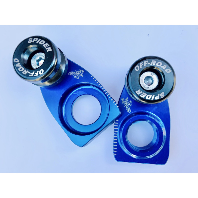 Spider Off-Road Chain Adjuster with Slider - Suzuki RMZ (2017-2023)