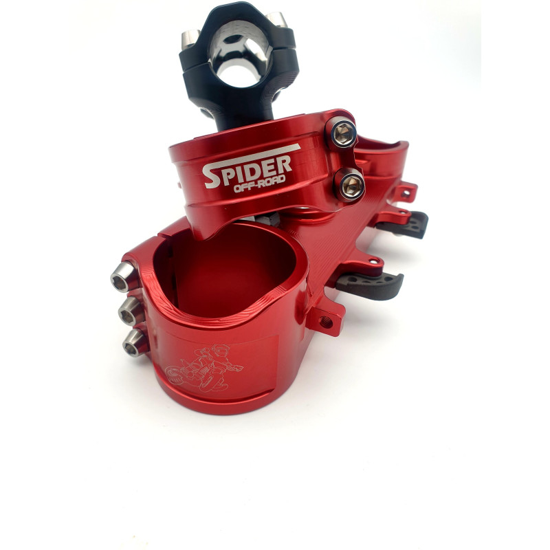 Spider Off-Road Supermoto Adjustable Triple Clamp Set - 2021+ Honda CRF450R Spider Off-Road Supermoto Adjustable Triple Clamp Set - 2021+ Honda CRF450R