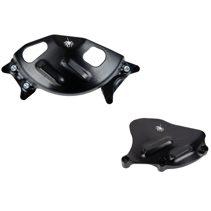 Spider Racing Billet Engine Protection / Case Cover Set | Aprilia | RSV4 / Tuono V4 (2010-2024)