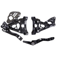 Spider Racing Adjustable Rearsets | Standard/GP Shift | BMW S1000RR (2019)