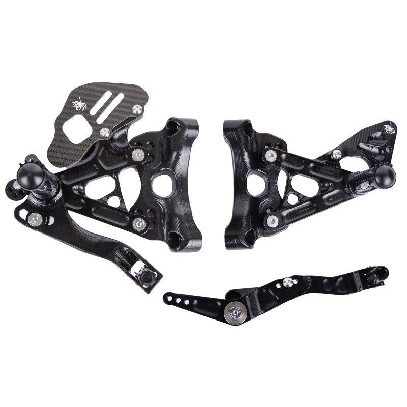 Spider Racing Adjustable Rearsets | Standard/GP Shift | BMW S1000RR (2019) Spider Racing Adjustable Rearsets | Standard/GP Shift | BMW S1000RR (2019)