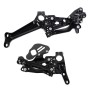 Spider Racing Billet Adjustable SBK Rearsets  w/ Side Frame Plates| Ducati Panigale V4 / V4S / V4R (2025)