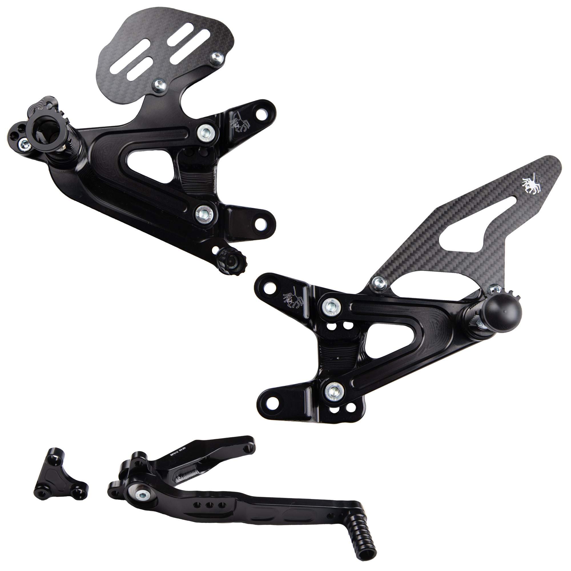 Spider Racing Adjustable Rearsets | Standard/GP Shift | Honda CBR1000RR (2020)