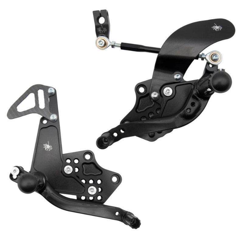 Spider Billet Adjustable Rearsets | Standard / GP Shft | Suzuki GSX-8R (2023-2025)