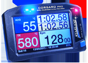 Starlane Corsaro Pro Touchscreen GPS Lap Timer / IMU / Color Display
