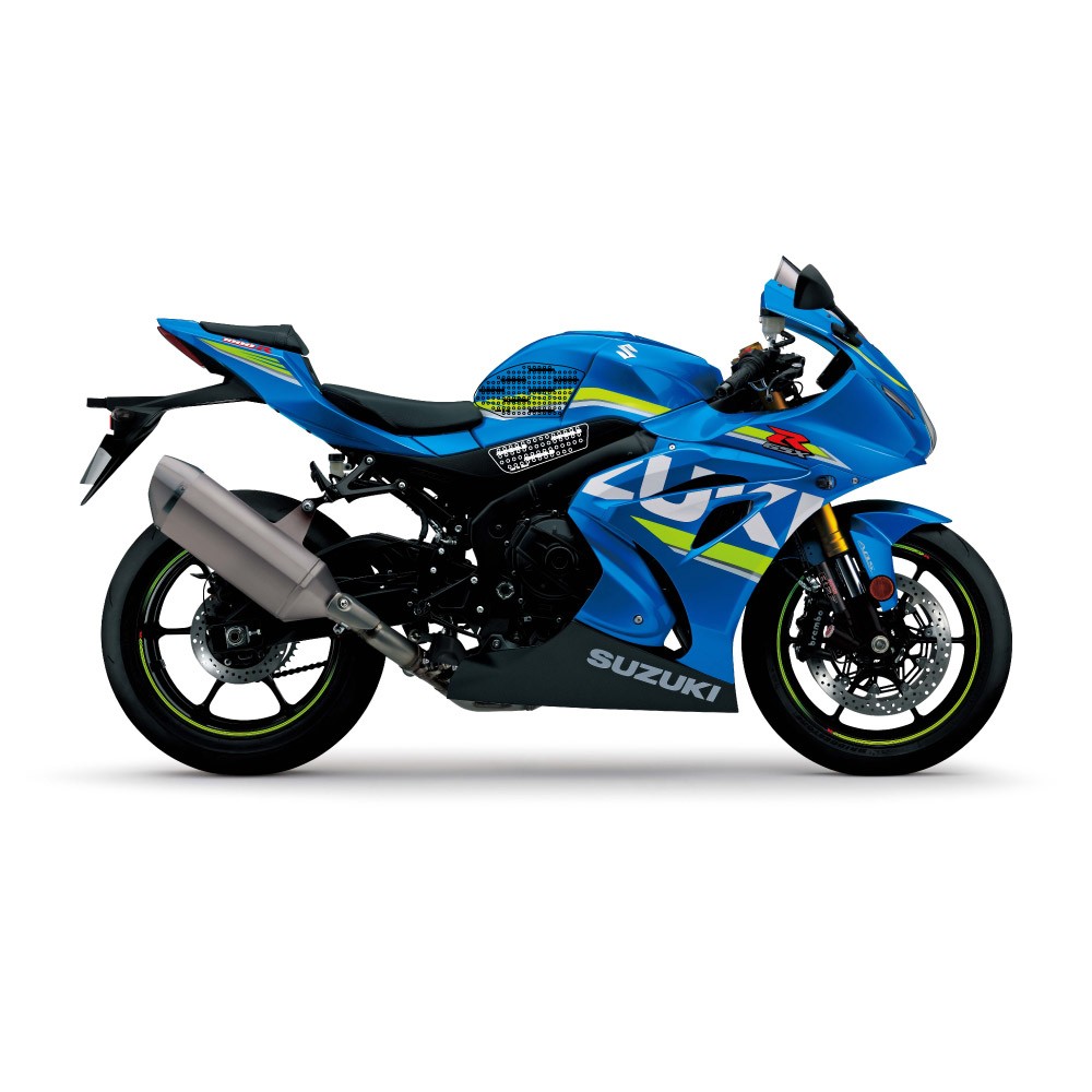 StompGrip Adhesive Traction Pads - 2017+ Suzuki GSX-R1000 / 1000R