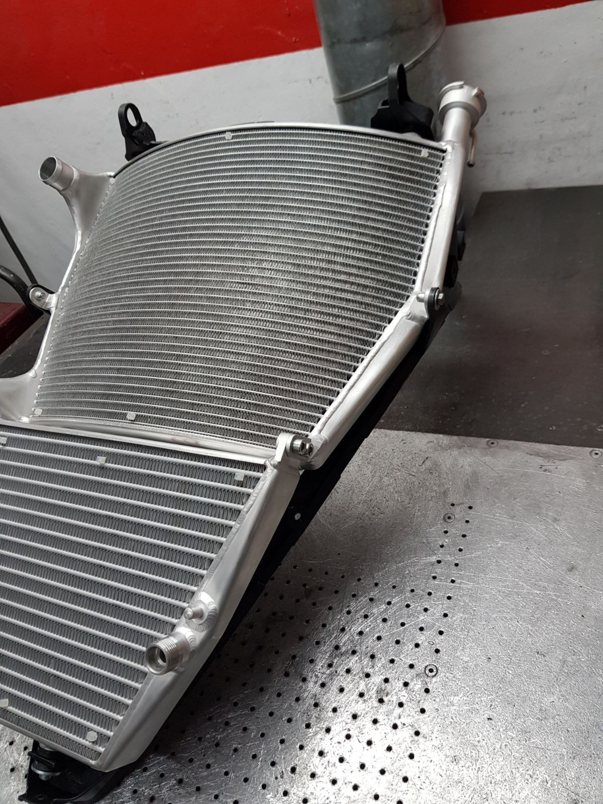 Taleo Tecnoracing Superbike Radiator Kit - Ducati V4 Panigale Superbike Water & Oil Radiator Complete Kit