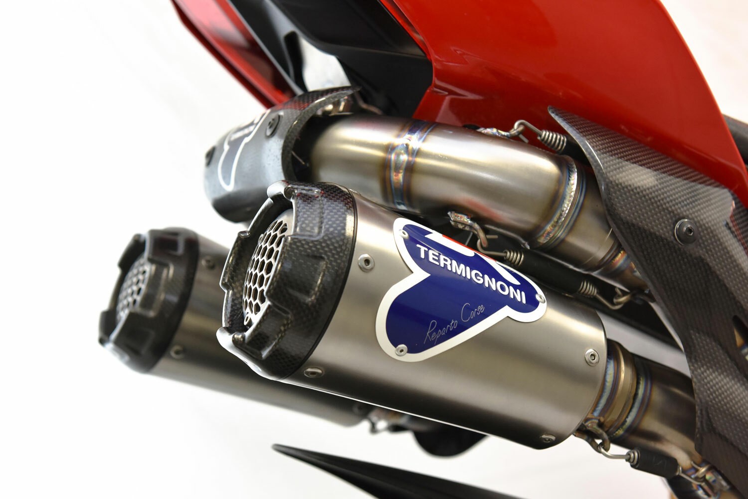 Termignoni Reparto Corse Superbike Stainless Full Exhaust System - Ducati Panigale V4 / V4R / V4S / Superleggera