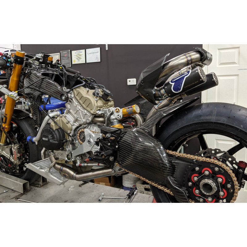 Termignoni Reparto Corse World Superbike Full Titanium Exhaust System - Ducati Panigale V4 / V4R / V4S / Superleggera