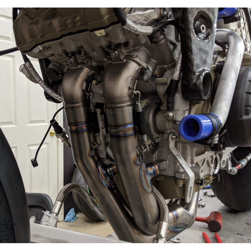 Termignoni Reparto Corse World Superbike Full Titanium Exhaust System - Ducati Panigale V4 / V4R / V4S / Superleggera