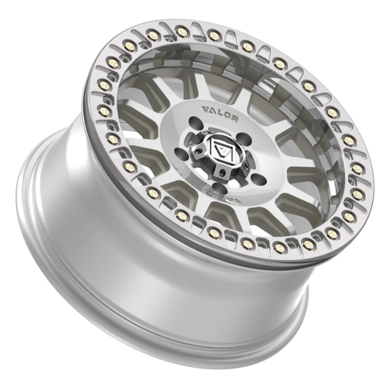 Valor Offroad V09 Beadlock Aluminum UTV Wheel | Raw Machined | Can-Am Valor Offroad V09 Beadlock Aluminum UTV Wheel | Raw Machined | Can-Am