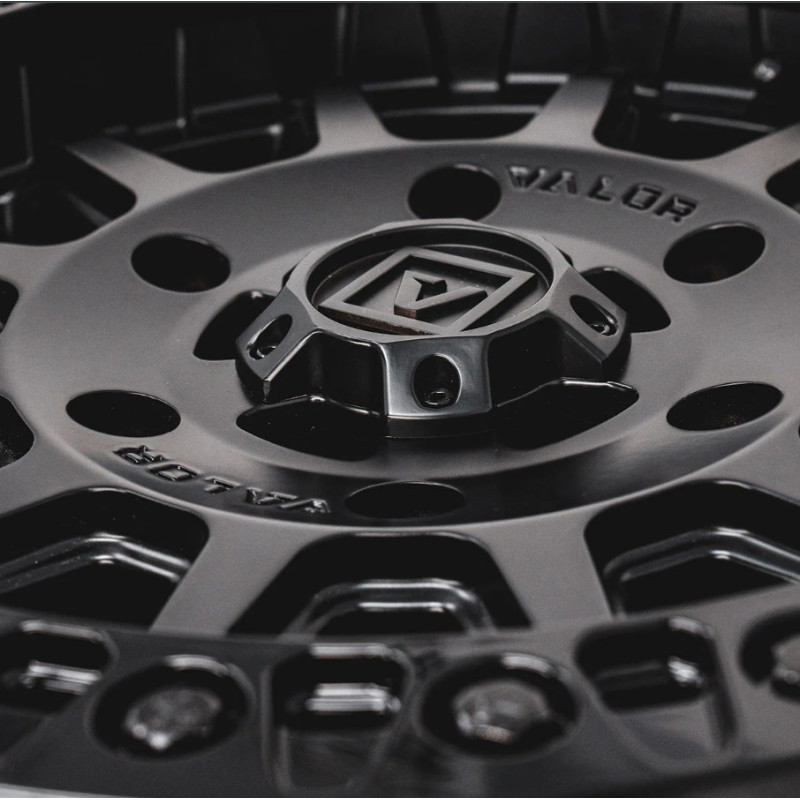 Valor Offroad V09 Beadlock Aluminum UTV Wheel | Satin Black Valor Offroad V09 Beadlock Aluminum UTV Wheel | Satin Black