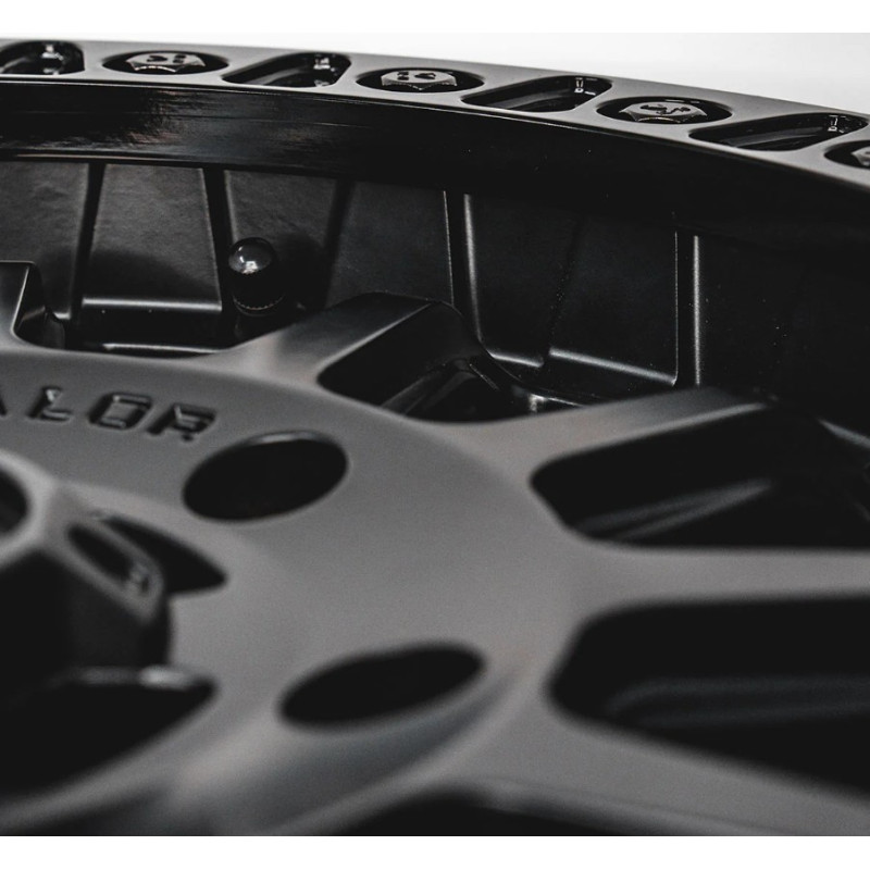 Valor Offroad V09 Beadlock Aluminum UTV Wheel | Satin Black Valor Offroad V09 Beadlock Aluminum UTV Wheel | Satin Black