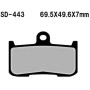 VESRAH VD-443 RJL-XX Brake Pad Kit for various Honda, Indian, Kawasaki, Suzuki, Triumph, Victory