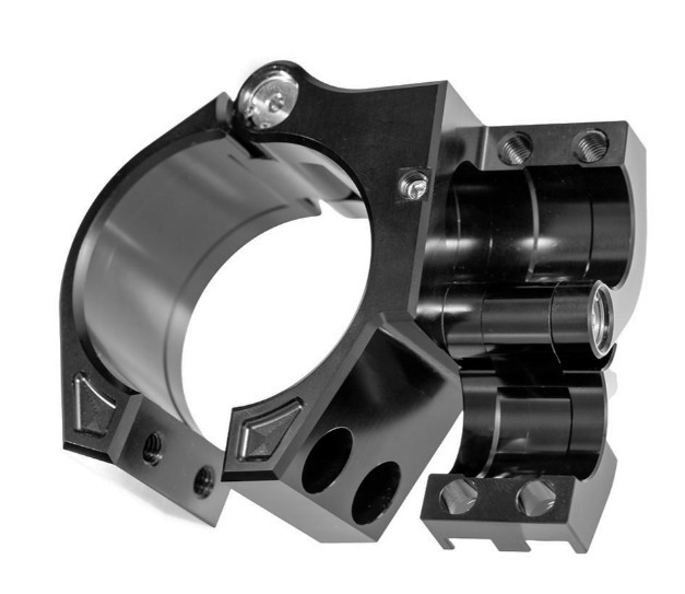 Vortex Motorcycle Zero Offset 7 Degree Clip On Set