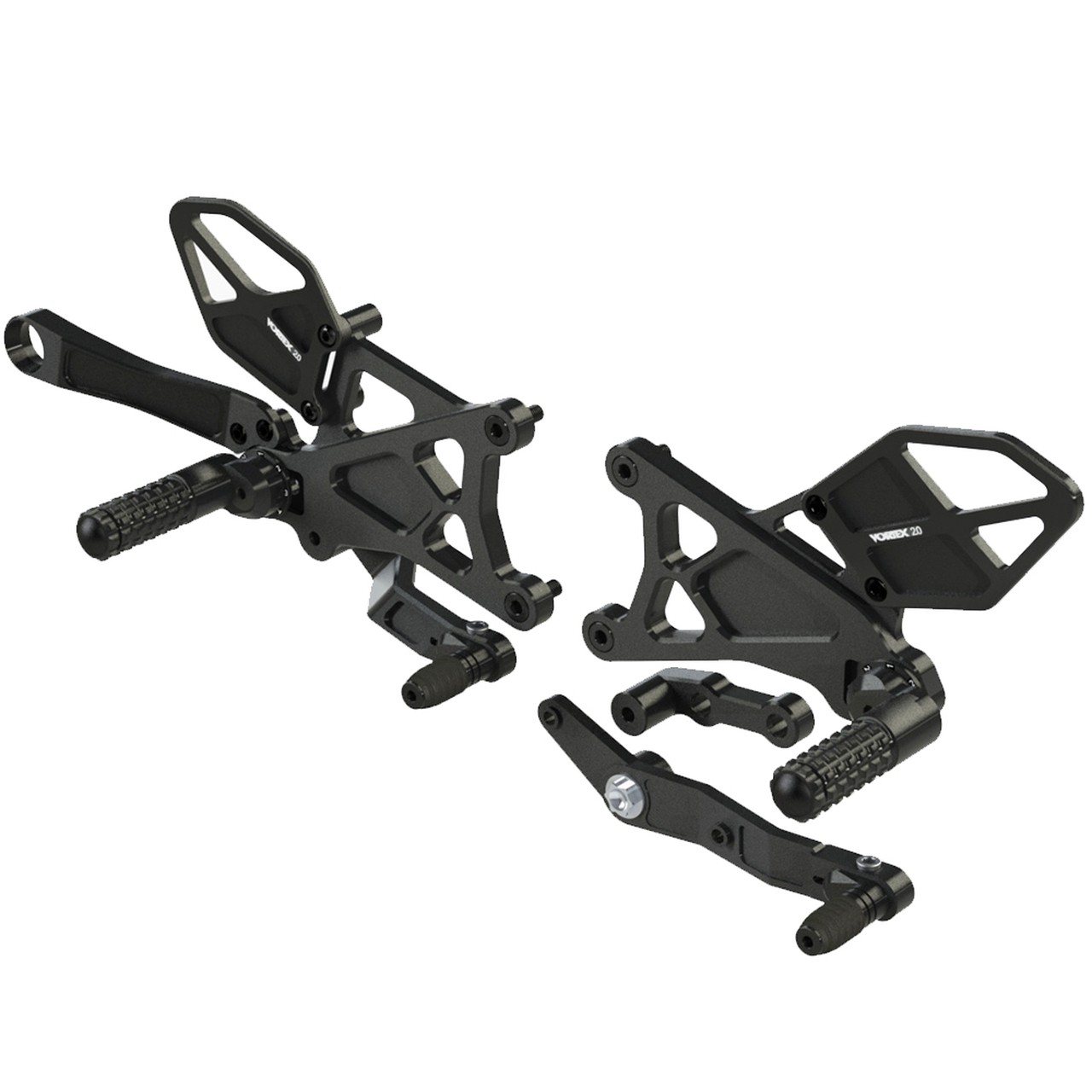 Vortex V3 2.0 Adjustable Rearsets 2015-2020 Yamaha YZF-R1 / R1M / R1S
