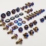 Warp 9 Titanium Body Bolt Kit for 2014 - 2021 Husqvarnas