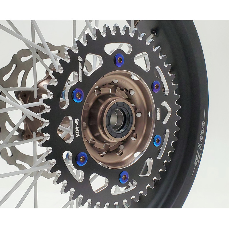 Warp 9 Titanium Sprocket Bolt Kit - Honda / Husqvarna / Kawasaki / KTM / Suzuki / Yamaha - Offroad / Supermoto