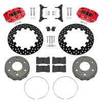 Wilwood Big Brake NDPR Drilled Front Brake Kit | RED  | CAN-AM | Maverick R (2024-2026)