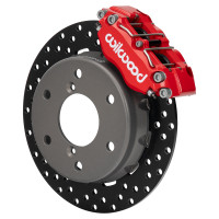Wilwood Big Brake NDPR Drilled Front Brake Kit | RED  | CAN-AM | Maverick R (2024-2026)