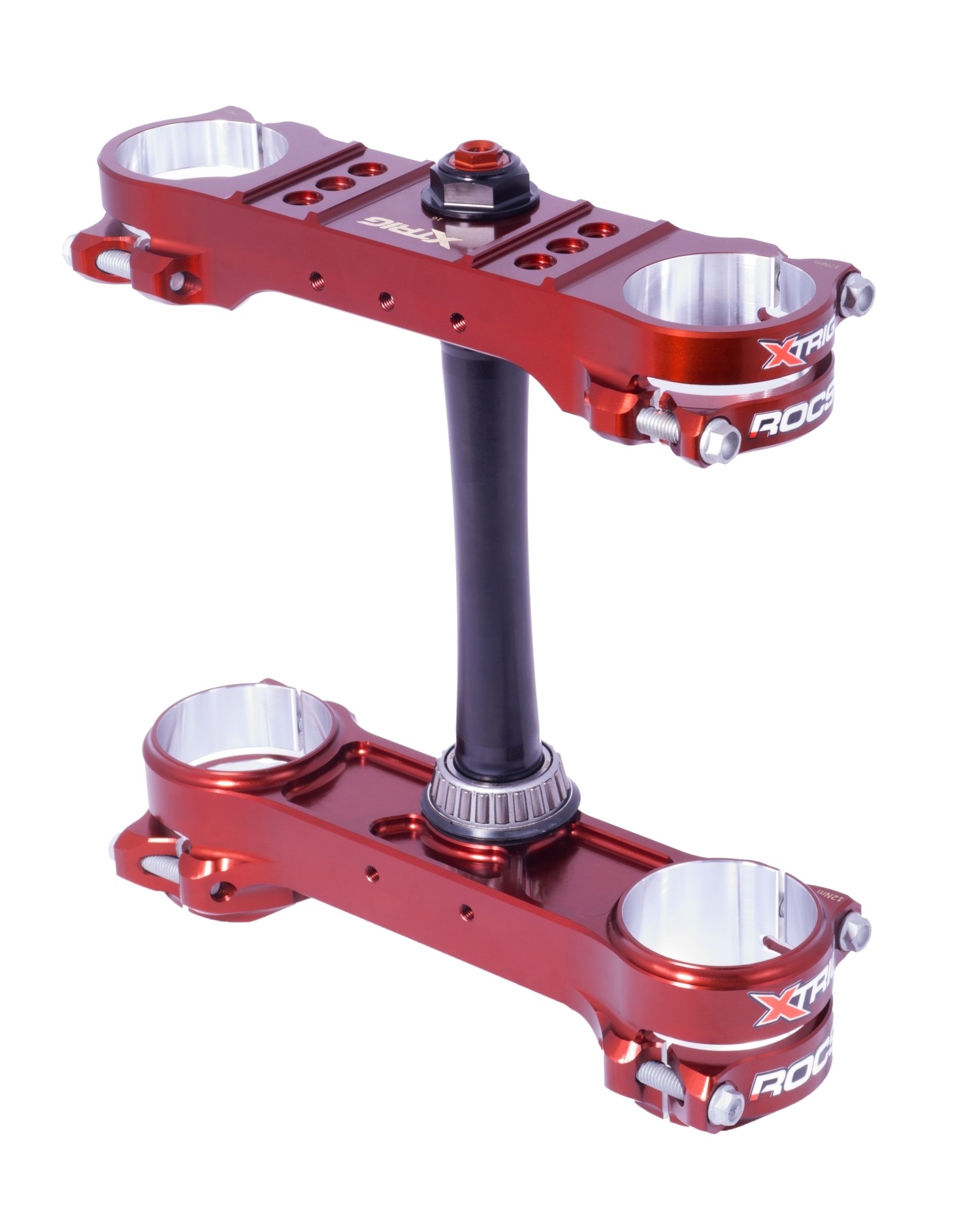 トリプルX XTRIG ROCS Pro Supermoto Adjustable Offset Triple Clamp Set