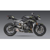 Yoshimura Race AT2 Stainless Steel Slip-On Exhaust w/ Stainless Silencer- Triumph Street Triple (2018-2023) Yoshimura Race AT2 Stainless Steel Slip-On Exhaust w/ Stainless Silencer- Triumph Street Triple (2018-2023)