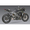 Yoshimura Race AT2 Stainless Steel Slip-On Exhaust w/ Stainless Silencer- Triumph Street Triple (2018-2023) Yoshimura Race AT2 Stainless Steel Slip-On Exhaust w/ Stainless Silencer- Triumph Street Triple (2018-2023)