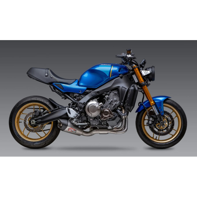 Yoshimura Race AT2 Full Stainless Steel Exhaust w/ Stainless Silencer | Yamaha | MT-09 (2021-2026) / XSR 900 (2022-2025) Yoshimura Race AT2 Full Stainless Steel Exhaust w/ Stainless Silencer | Yamaha | MT-09 (2021-2026) / XSR 900 (2022-2025)