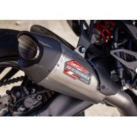 Yoshimura Race AT2 Full Stainless Steel Exhaust w/ Stainless Silencer | Yamaha | MT-09 (2021-2026) / XSR 900 (2022-2025)