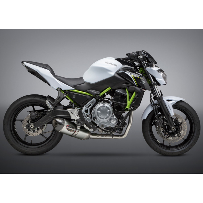 Kawasaki Ninja / Z 650 2017-19 Race ALPHA FS SS-SS-CF Works Finish Full Exhaust System Kawasaki Ninja / Z 650 2017-19 Race ALPHA FS SS-SS-CF Works Finish Full Exhaust System