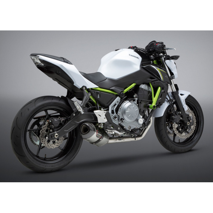 Kawasaki Ninja / Z 650 2017-19 Race ALPHA FS SS-SS-CF Works Finish Full Exhaust System Kawasaki Ninja / Z 650 2017-19 Race ALPHA FS SS-SS-CF Works Finish Full Exhaust System