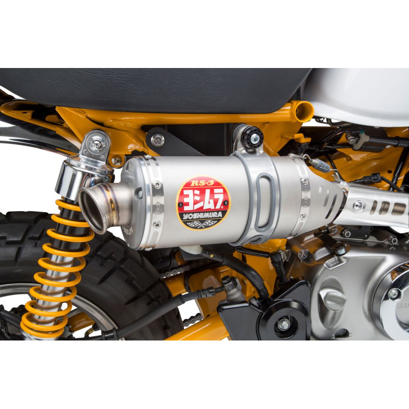 Yoshimura R&D RS-3 Race Exhaust System for 2019 Honda Monkey 125 Yoshimura R&D RS-3 Race Exhaust System for 2019 Honda Monkey 125