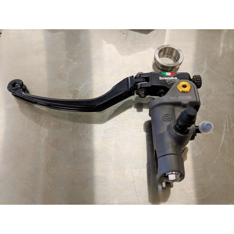 Zeta Upgrade Package for Brembo RCS Brake / Clutch Master Cylinders - Low Drag Lever, Titanium Bolts and Pivot Pin