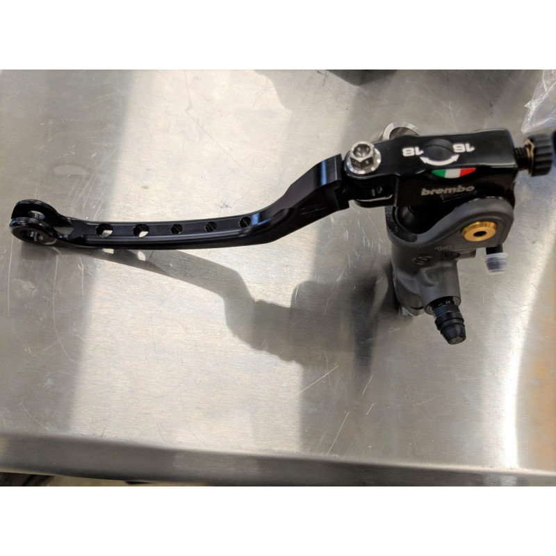 Zeta Upgrade Package for Brembo RCS Brake / Clutch Master Cylinders - Low Drag Lever, Titanium Bolts and Pivot Pin