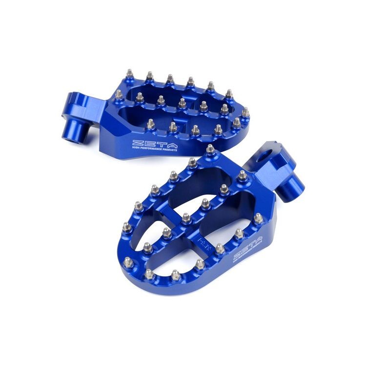 Zeta Racing Aluminum Foot Pegs For Yamaha YZ WR 125 / 250 / 450